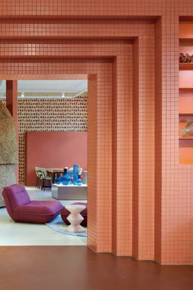 CE.SI - I Colori - Corallo - 5x5 cm