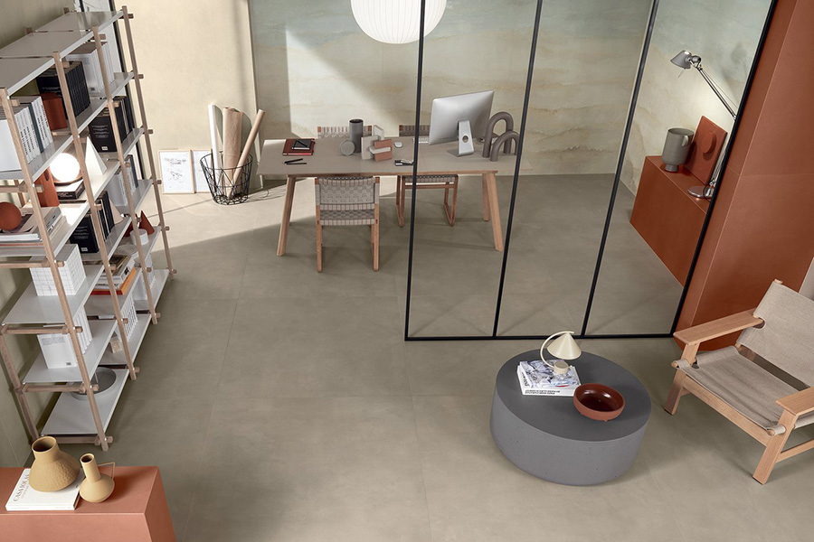 Marca Corona - Multiforme Dune - Tufo 120x278 cm I Dekor Deserto 120x278 cm I Marsala 120x120 cm I Pod - Fossile 120x120 cm