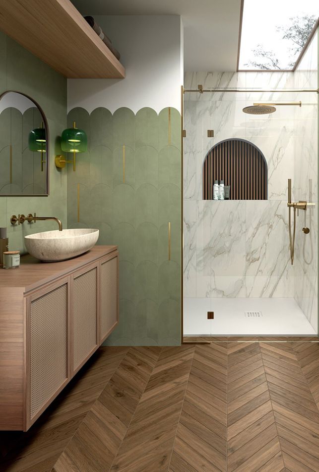 Marca Corona - Multiforme - Muschio Volta Oro Mozaik