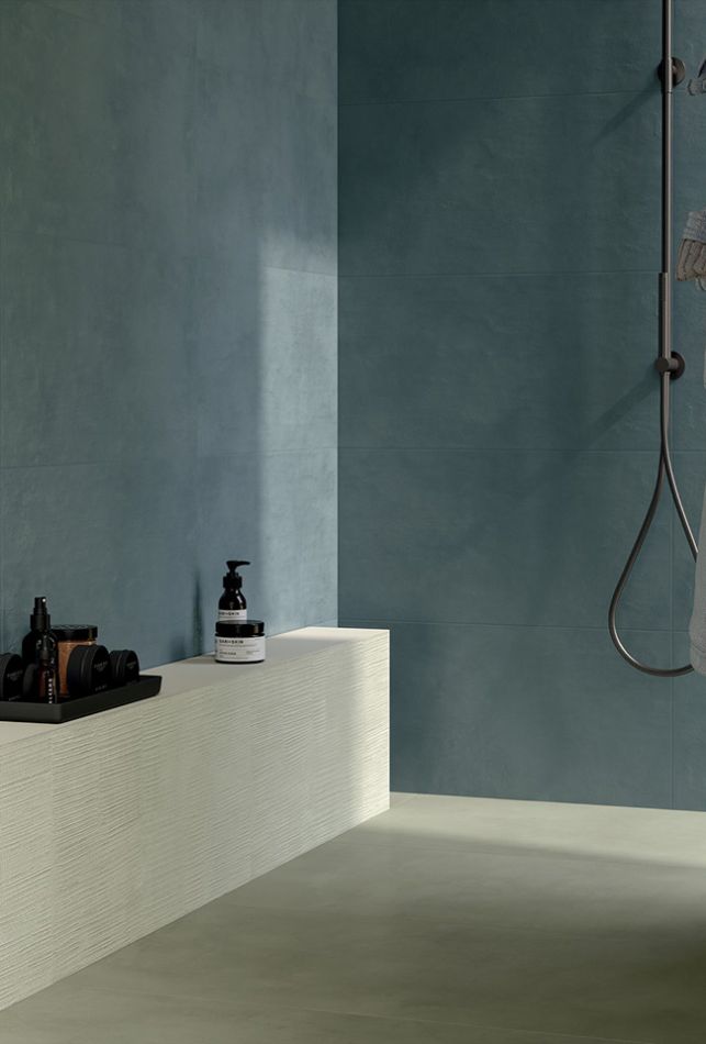 Marca Corona - Multiforme - Zid - Salvia Inciso 40x80 cm I Oceano 40x80 cm I Pod - Lichene 60x120 cm