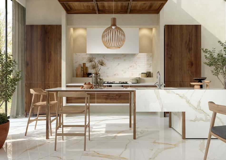 Marca Corona - Scultorea -Calacatta Oro FIno